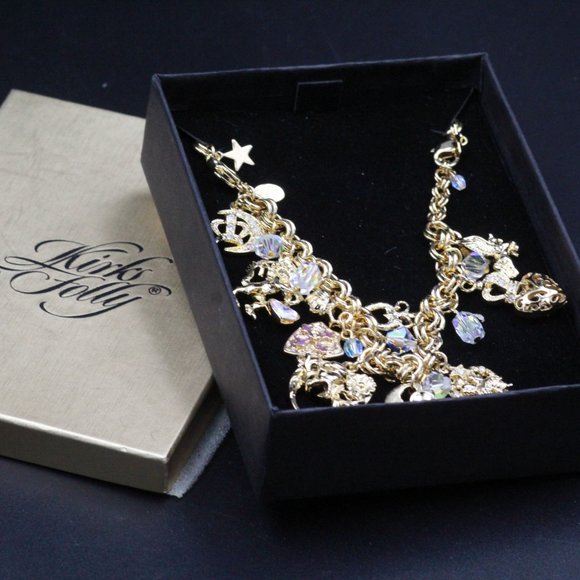 KIRKS FOLLY LEGEND OF THE HEART BRACELET NECKLACE SET - Picture 3 of 8